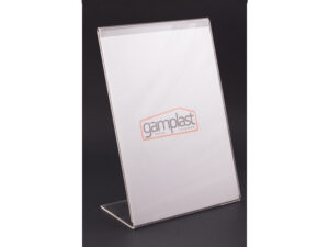 Namizno pleksi stojalo - poševno